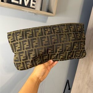 SOLD !!! FENDI Zucca Clutch